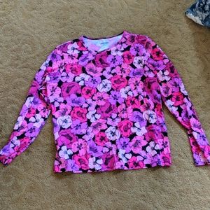 Lands' End XL rash guard swim top